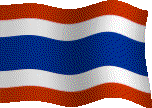 The National Flag of the Kingdom of Thailand
